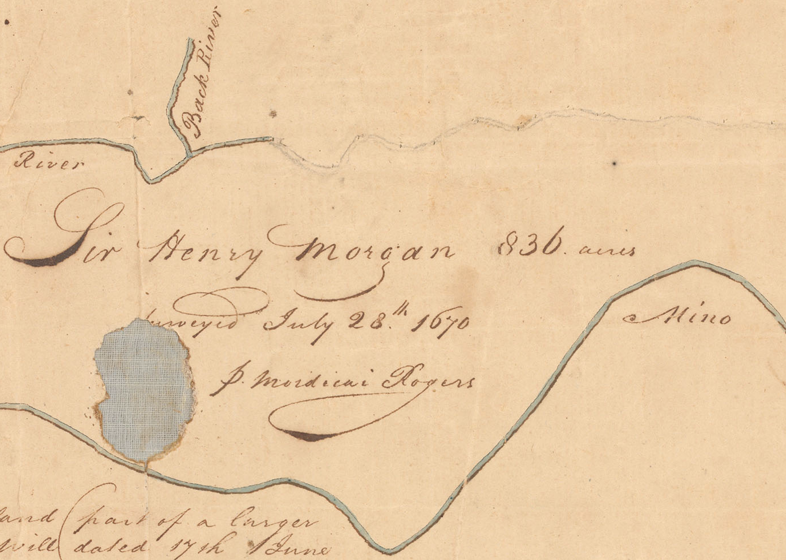 Sir Henry Morgan — 836 Acres Close-Up