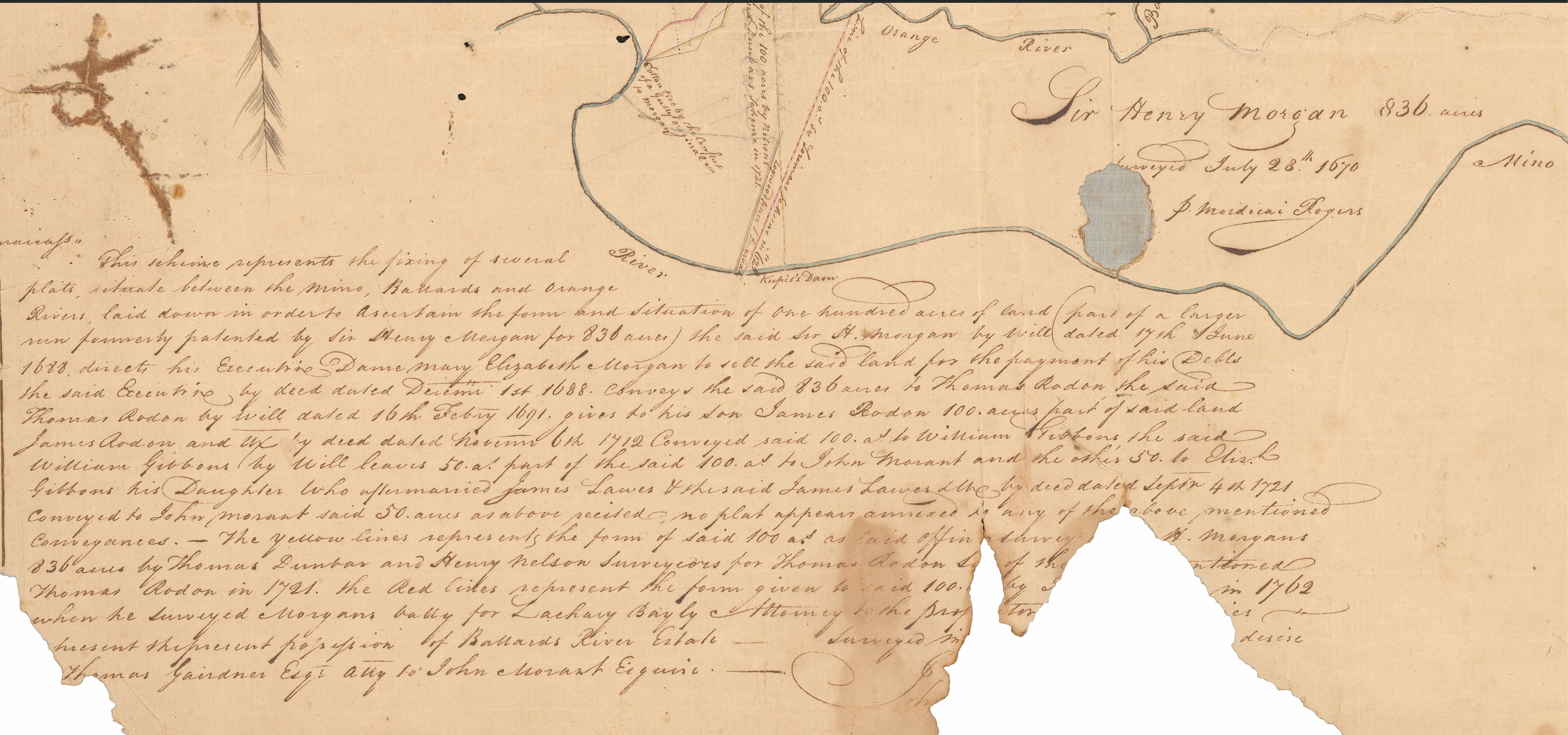 Sir Henry Morgan — Chain of Title